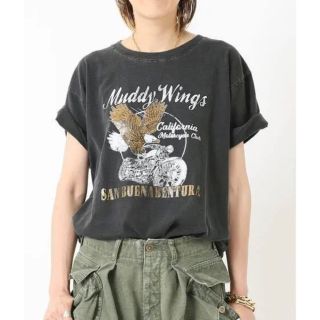 アパルトモンドゥーズィエムクラス(L'Appartement DEUXIEME CLASSE)の新品 ★GOOD ROCK SPEED Muddy Wings Tシャツ(Tシャツ(半袖/袖なし))