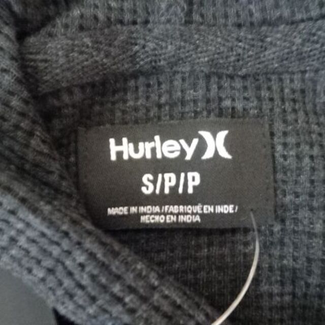 Hurley(ハーレー)のハーレー【HURLEY】 サーマル素材 薄手プルオーバーパーカー US Sサイズ メンズのトップス(パーカー)の商品写真