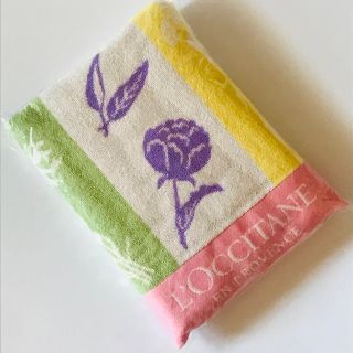 ロクシタン(L'OCCITANE)のL'OCCITANE ロクシタン　バスタオル(スプリング フローラル)(ノベルティグッズ)