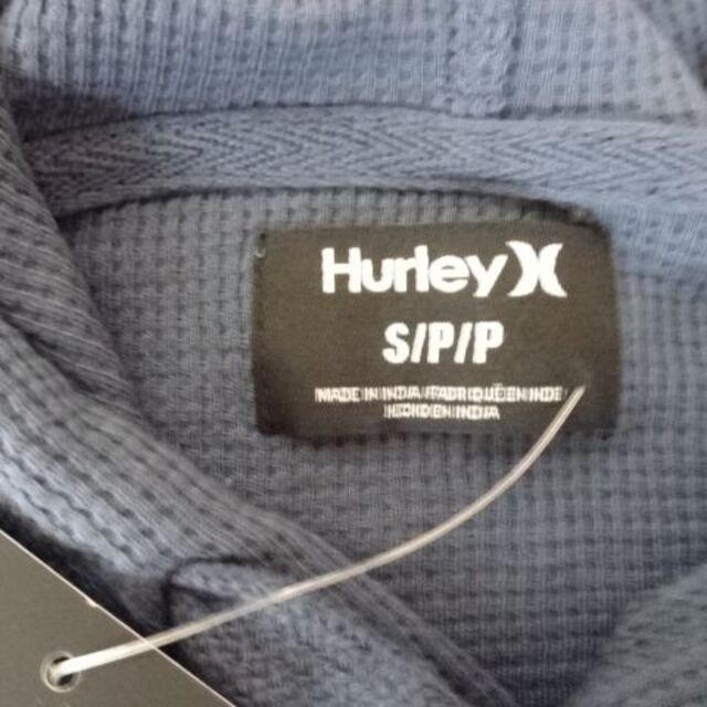 Hurley(ハーレー)のハーレー【HURLEY】 サーマル素材 薄手プルオーバーパーカー US Sサイズ メンズのトップス(パーカー)の商品写真