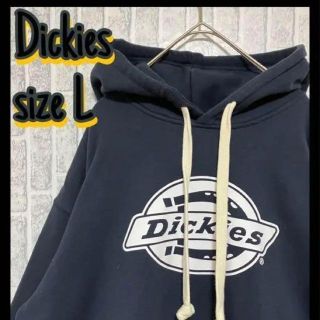 Dickies - ディッキーズ フーディ 古着 90s L ゆるだぼ ビックロゴ ...