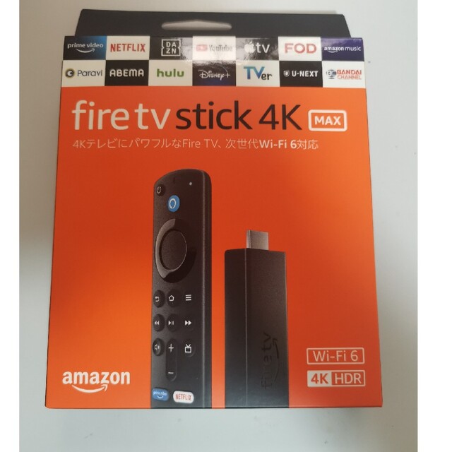 Fire TV Stick 4K Max - Alexa対応音声認識リモコン