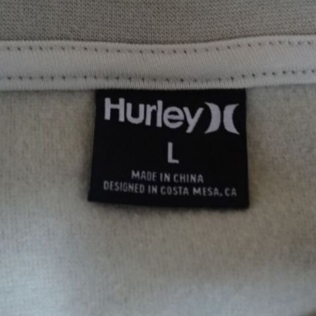 Hurley(ハーレー)のハーレー【Hurley】フリース素材 ポケット付トレーナー US L ベージュ メンズのトップス(スウェット)の商品写真