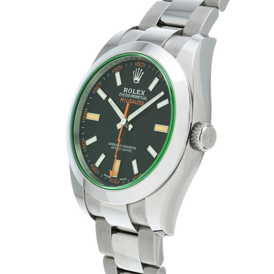 ロレックス ROLEX 116400GV ランダムシリアル インテンスブラック メンズ 腕時計