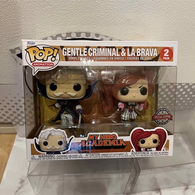 集英社 - FUNKO POP!  ヒロアカ　ジェントル・クリミナル　ラブラバ　2pack