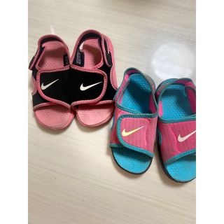 ナイキ(NIKE)の【NIKE】キッズサンダル14.15センチ(サンダル)