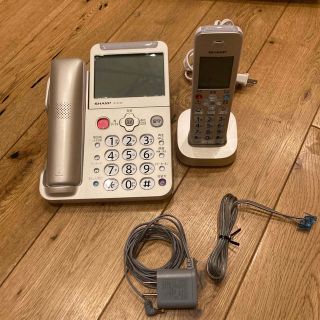 SHARP - 美品送料込み シャープ デジタルコードレス電話機 JD-AT95CLの
