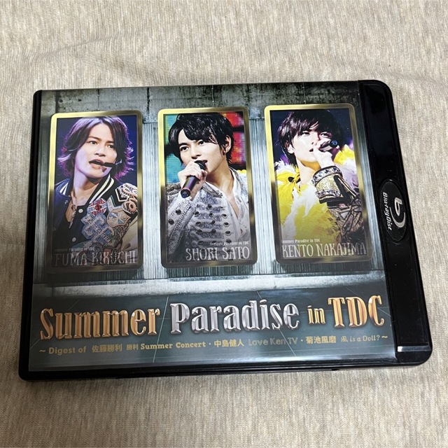 Sexy Zone(セクシー ゾーン)のSummer Paradise in TDC 2015 Blu-ray  エンタメ/ホビーのDVD/ブルーレイ(アイドル)の商品写真