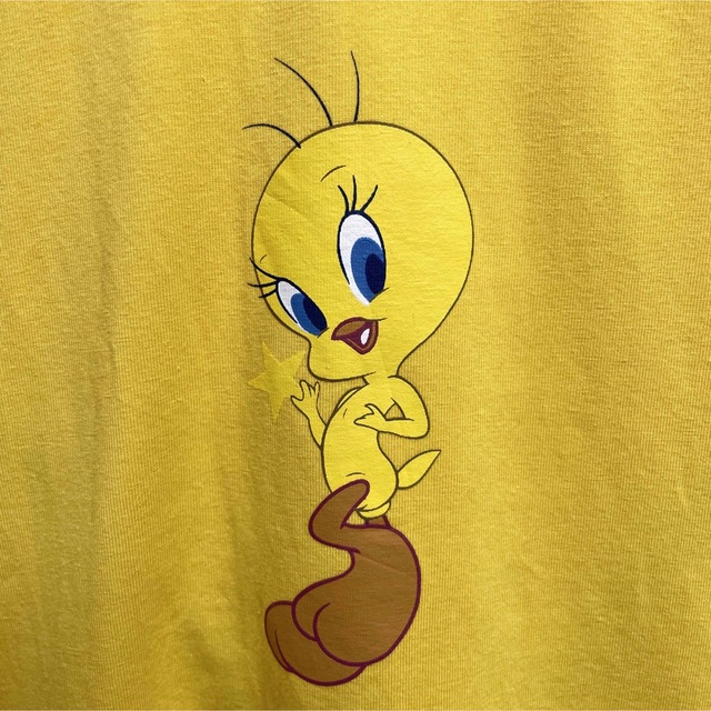 LOONEY TUNES×SMFK コラボ　Tシャツ　ストレッチ　Sサイズ メンズのトップス(Tシャツ/カットソー(半袖/袖なし))の商品写真