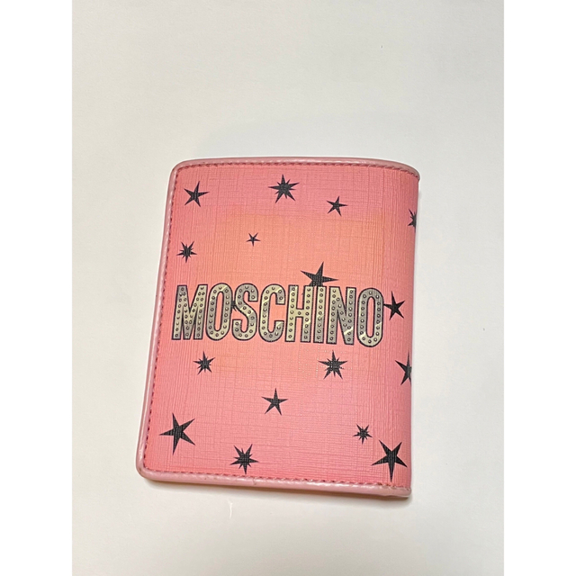 MOSCHINO(モスキーノ)の正規品　MOSCHINO モスキーノ　ピンク　２つ折り財布　ミニ財布　ベア　ク レディースのファッション小物(財布)の商品写真