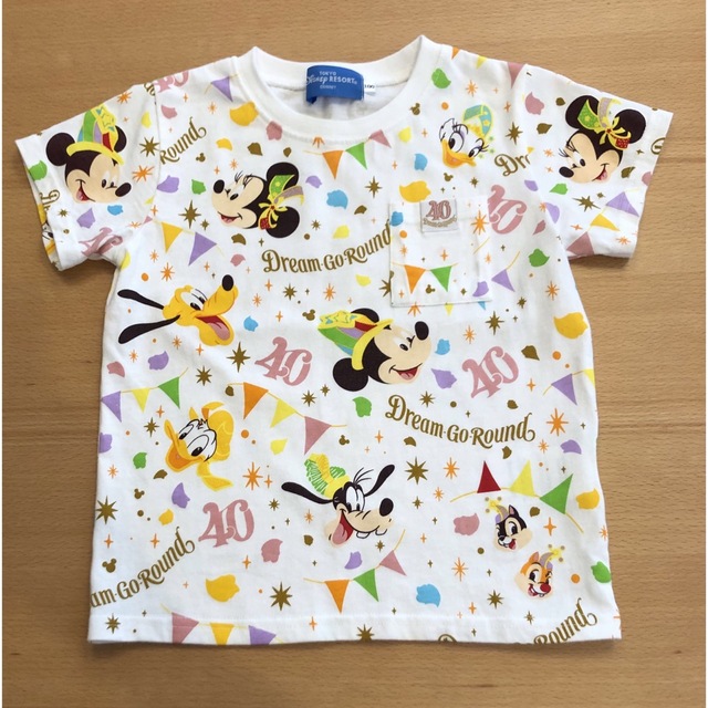 ディズニー　Tシャツ　2枚セット　MサイズLサイズ　40周年　コンバース