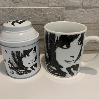 浜崎あゆみ　マグカップ&紅茶缶(ミュージシャン)