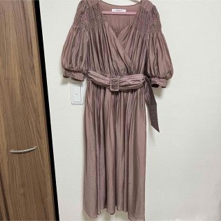 ハーリップトゥ(Her lip to)のherlipto Airy Volume Sleeve Dress(ロングワンピース/マキシワンピース)