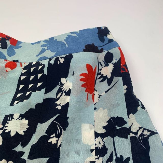 SALE低価 Max Mara(マックスマーラ) スカート ひざ丈/花柄/プリーツ ...