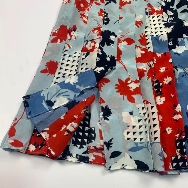 SALE低価 Max Mara(マックスマーラ) スカート ひざ丈/花柄/プリーツ ...