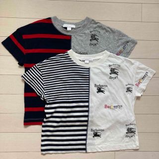 バーバリー(BURBERRY)の★美品★BURBERRY  キッズTシャツ4Y  110cm  ２枚セット(Tシャツ/カットソー)