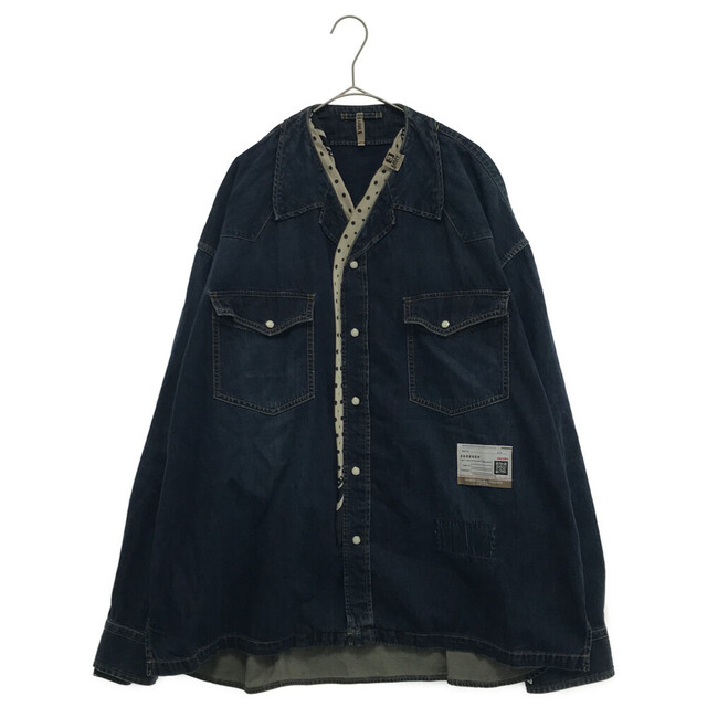 MAISON MIHARAYASUHIRO メゾンミハラヤスヒロ 22AW SCURF DENIM SHIRTS