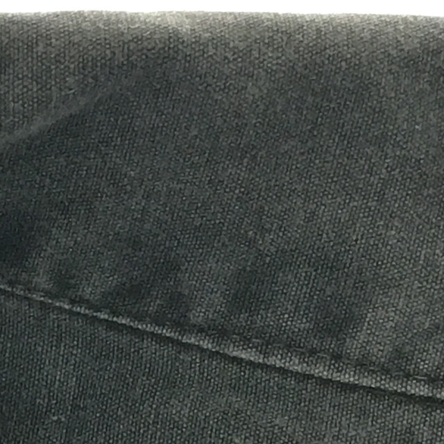 GDC(ジーディーシー)のGDC ジーディーシー Cotton Stripe Embroidery Shirt コットン ストライプ切り替え 刺繍入り 長袖シャツ グレー 3GDCM-5042 メンズのトップス(シャツ)の商品写真