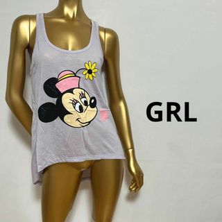 グレイル(GRL)の【2501】GRL ミニー ノースリーブシャツ F(Tシャツ(半袖/袖なし))