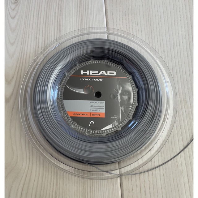 HEAD(ヘッド)のHEAD LINX TOUR 200mロール　新品 スポーツ/アウトドアのテニス(その他)の商品写真