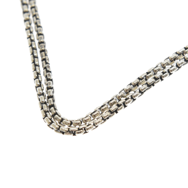 LONE ONES ロンワンズ Box Chain ボックスチェーン 1.8mm ネックレスチェーン シルバー 18inch 6