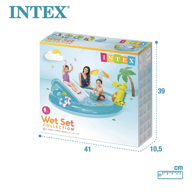 INTEX ( インテックス )  プール  57165 すべり台付き