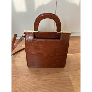 チャールズアンドキース(Charles and Keith)の【ぴーぽー様専用】チャールズアンドキースブラウン　エンベロープ　ショルダーバッグ(ハンドバッグ)