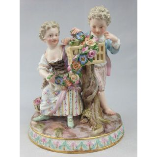 ◎1級品　マイセン MEISSEN 超貴重 春の寓意