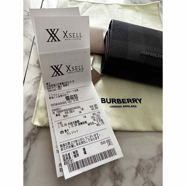 BURBERRY(バーバリー)のBurberry 三つ折り財布 メンズのファッション小物(折り財布)の商品写真