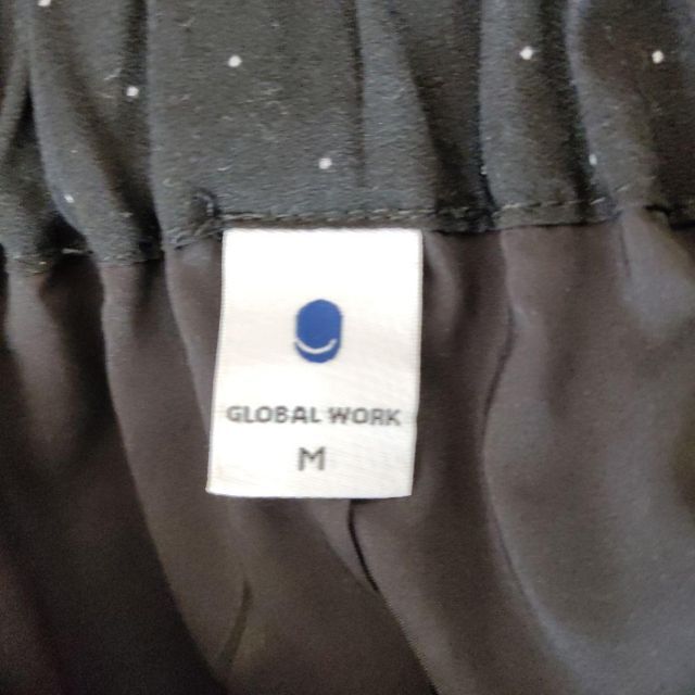 GLOBAL WORK(グローバルワーク)の【美品】GLOBAL WORK グローバルワーク　ドットロングスカート　M レディースのスカート(ロングスカート)の商品写真