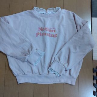 ピンクラテ(PINK-latte)のピンクラテピンクトレーナーＭ１６５cm(Tシャツ/カットソー)