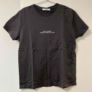 ジャーナルスタンダードレリューム(JOURNAL STANDARD relume)のJOURNAL STANDARD relume 刺繍ロゴTシャツ グレー(Tシャツ(半袖/袖なし))