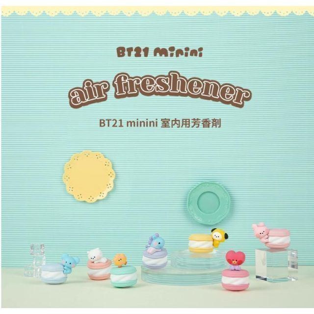 COOKY【BT21 minini 車用芳香剤 】 ディフューザー エンタメ/ホビーのタレントグッズ(アイドルグッズ)の商品写真