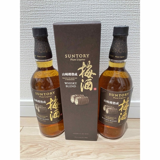 【新品未開封】サントリー梅酒 山崎樽熟成WHISKEY BLEND 3本セット