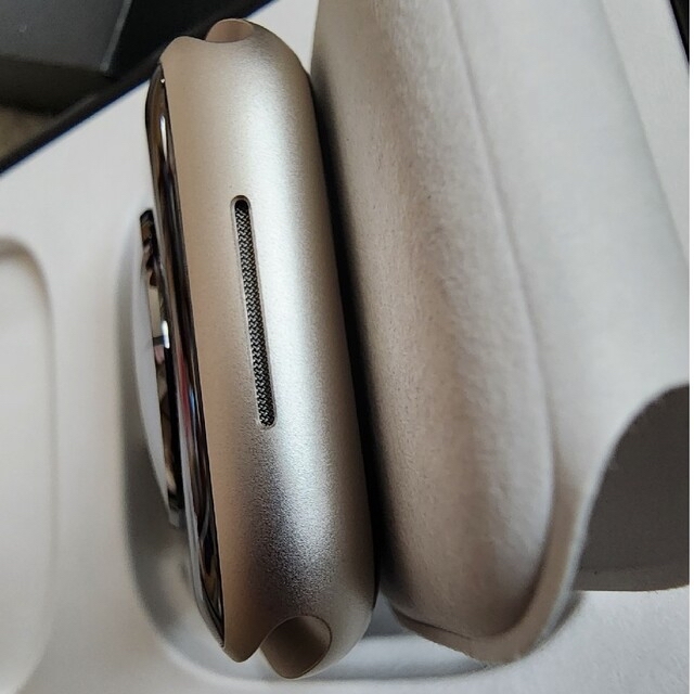 Apple Watch(アップルウォッチ)のApple Watch Series 7 GPS 41mm スターライト スマホ/家電/カメラのスマートフォン/携帯電話(その他)の商品写真