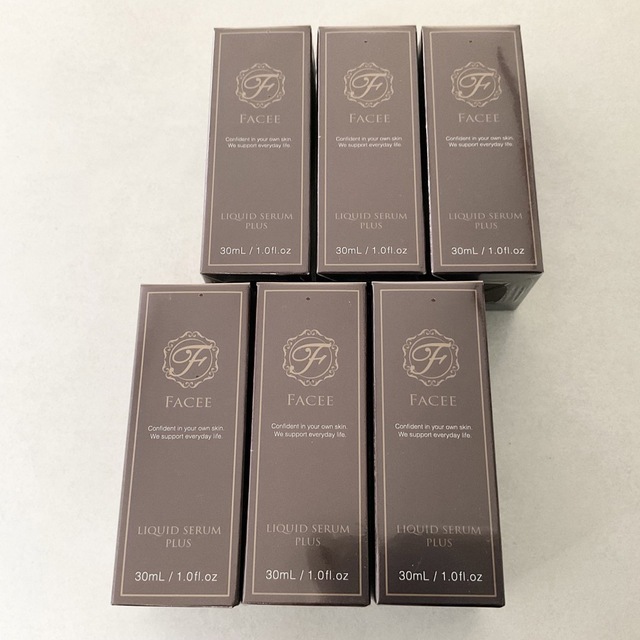 Facee フェイシー リキッドセラムプラス 30ml 〈美容液〉導入液 6個