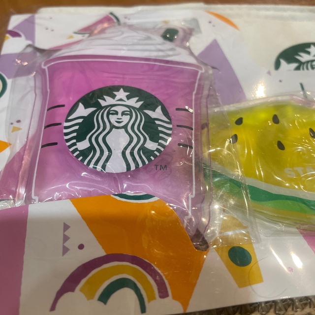 スタバ 保冷バッグと保冷剤のセット☆