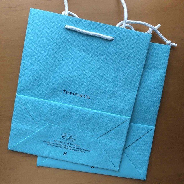 ティファニー ショップバッグ 紙袋 高級 - ラッピング・包装