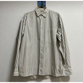 オーラリー(AURALEE)のAURALEE WASHED FINX TWILL STRIPE SHIRTS(シャツ)