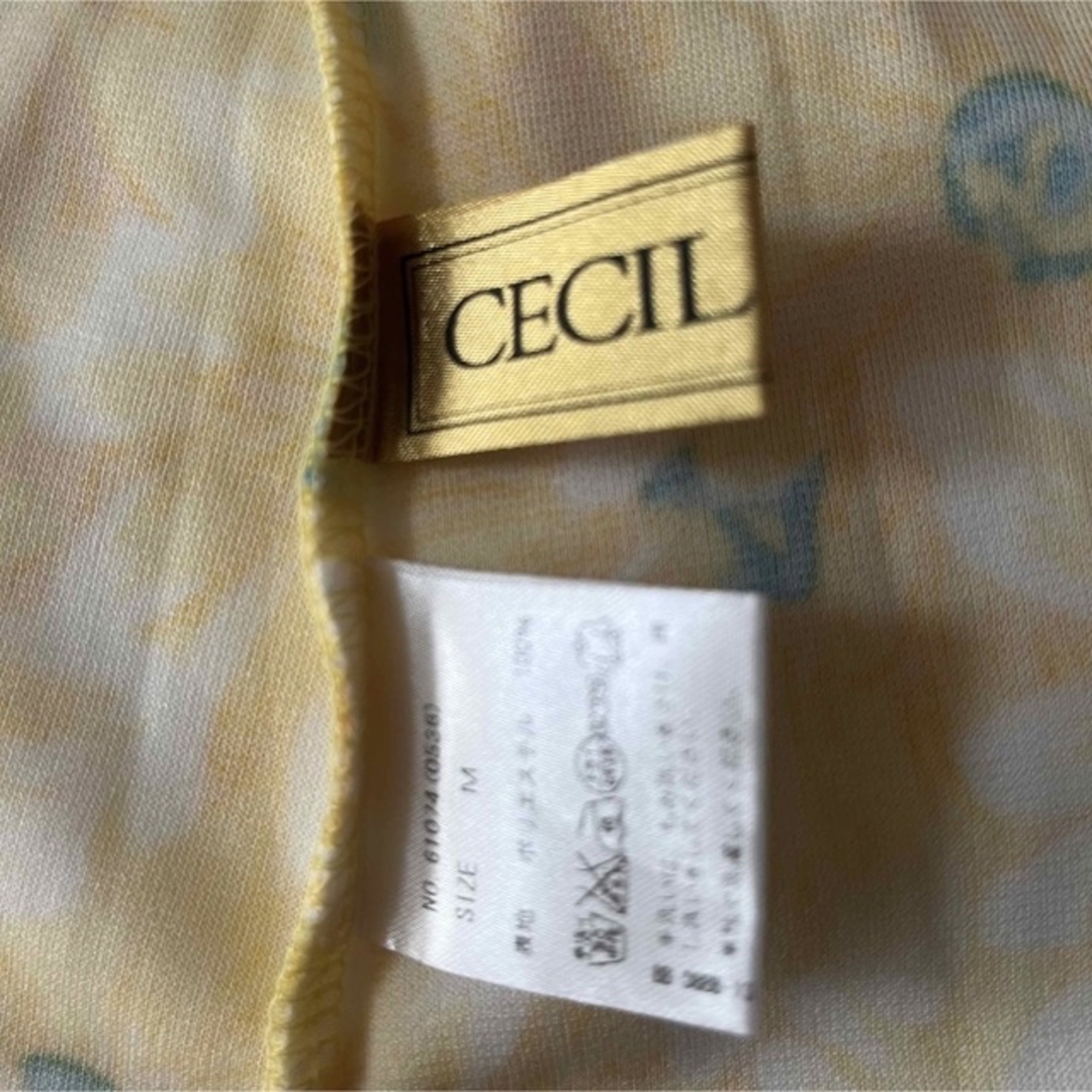 CECIL McBEE(セシルマクビー)のメグ様専用　CECIL McBEE  ミニワンピース レディースのワンピース(ミニワンピース)の商品写真