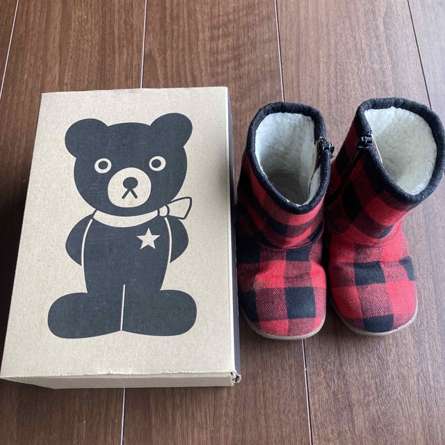 mikihouse(ミキハウス)のミキハウス　ブーツ キッズ/ベビー/マタニティのベビー靴/シューズ(~14cm)(ブーツ)の商品写真