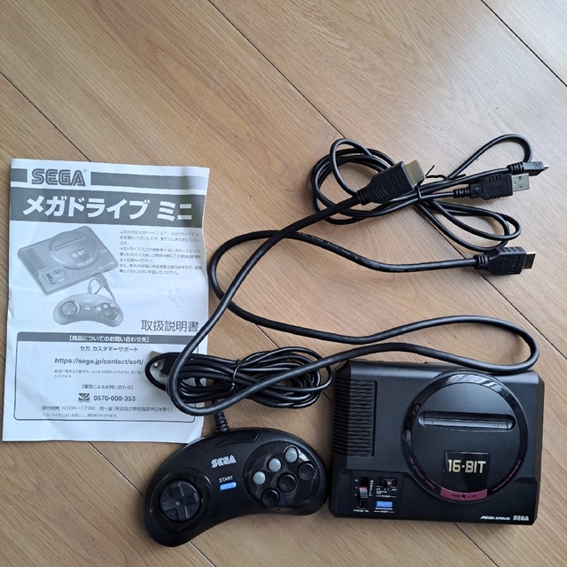 SEGA(セガ)のメガドライブミニ エンタメ/ホビーのゲームソフト/ゲーム機本体(家庭用ゲーム機本体)の商品写真