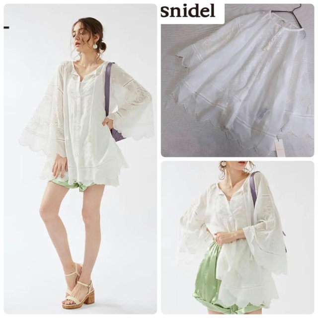 SNIDEL - 【新品未使用】スナイデル コードエンブロイダリー ...