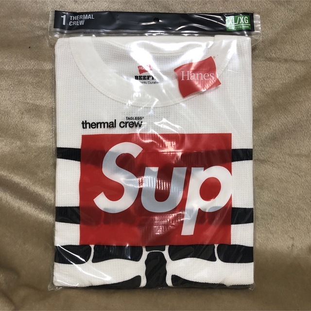 Supreme Hanes Bones Thermal Crew XL トップス Supreme Hanes Bones Thermal Crew XL トップス