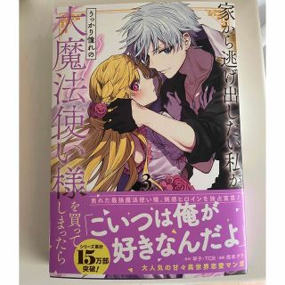 家から逃げ出したい私が、うっかり憧れの大魔法使い様を買ってしまったら/3巻(少年漫画)