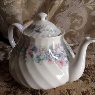 WEDGWOOD - 英国製 希少品 黒壺 Wedgwood 【Angela】ティーセット L