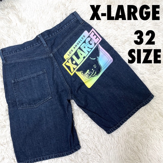 XLARGE エクストララージ ハーフパンツ デニム