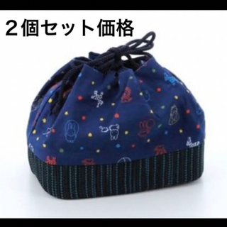 ミッフィー(miffy)の新品　ミッフィー　和装　巾着　日本製　親子ペア　２個セット(和装小物)