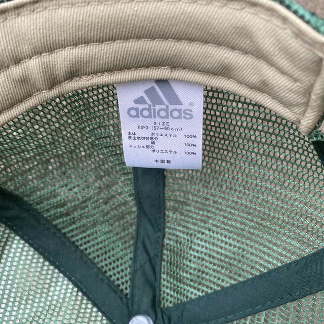 adidas(アディダス)のadidas アディダス メッシュ キャップ グリーン メンズの帽子(キャップ)の商品写真
