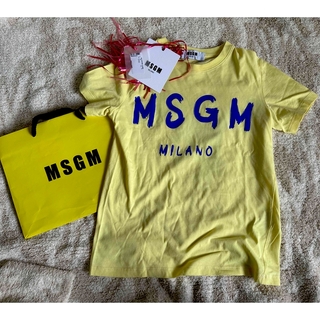 エムエスジイエム(MSGM)のMSGM レディースTシャツ　サイズXS(Tシャツ(半袖/袖なし))